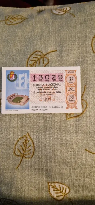 Colección Lotería Mundial 82