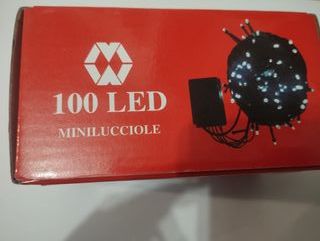 Luci Di Natale a 100 Led Bianco