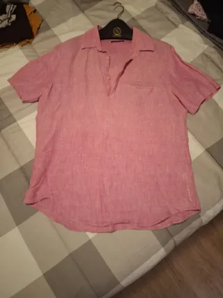 Camisa de lino hombre.