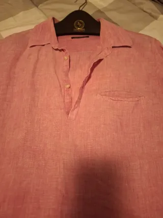 Camisa de lino hombre.