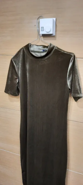 Vestido Zara terciopelo
