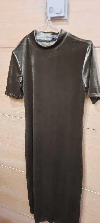 Vestido Zara terciopelo