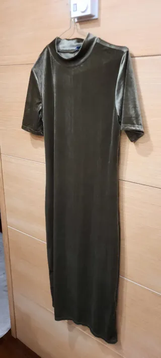 Vestido Zara terciopelo