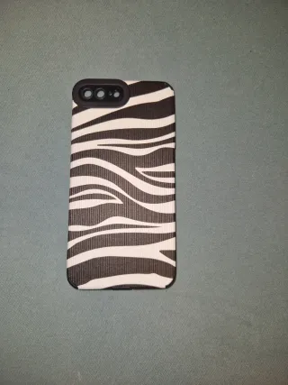 Custodia iPhone 8 Plus con stampa zebrata