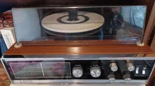 Tocadiscos Zenith Marrón/Plateado Buen Estado