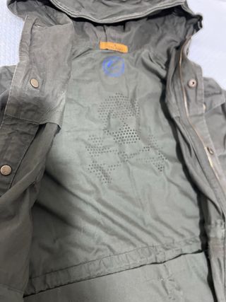 Parka verde militar Scalpers Talla 10