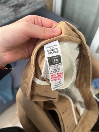 Pack 2 Pantalones Vestir Beige y Marrón