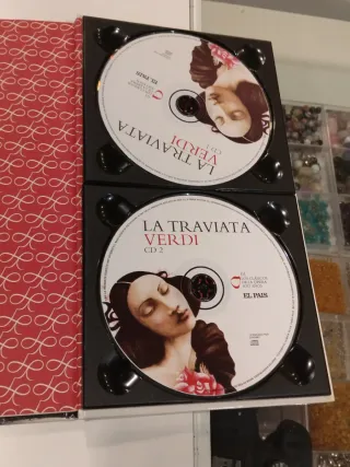 Verdi La Traviata Libro y CD