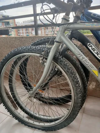 Bicicleta de montaña Orbea gris