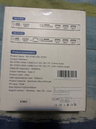 Supporto Hub USB C per iPad Pro