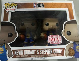 Funko Pop! NBA Kevin Durant & Stephen Curry