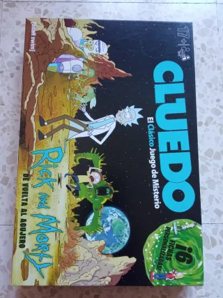 Cluedo Rick and Morty Juego de Mesa