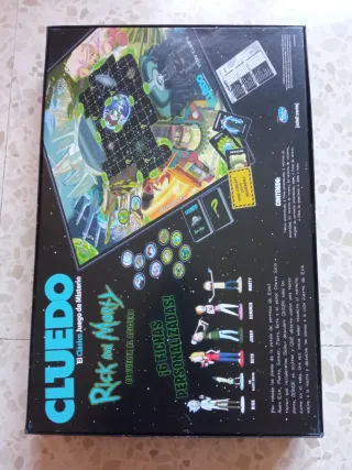 Cluedo Rick and Morty Juego de Mesa
