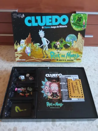 Cluedo Rick and Morty Juego de Mesa