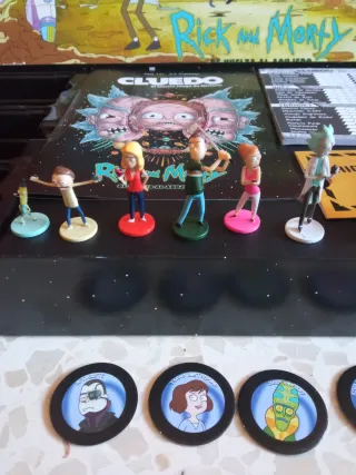 Cluedo Rick and Morty Juego de Mesa
