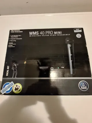 Radiomicrofono AKG PRO