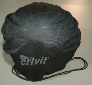 Casco Jet Crivit Talla L Plata/Negro