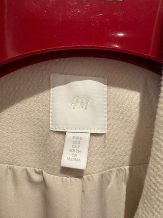 Abrigo oversize crudo