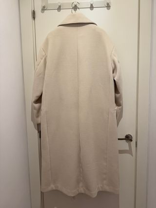 Abrigo oversize crudo