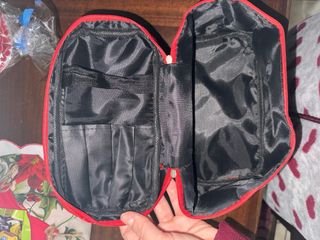 Portagioie/trucchi rosso