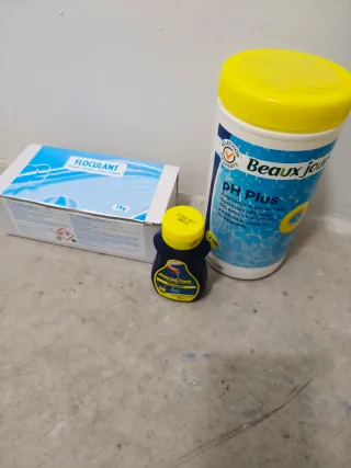 Kit Limpieza Piscina Floculante PH Plus AquaChek