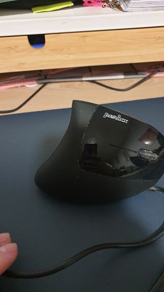 Ratón Ergonómico Vertical Perixx Negro