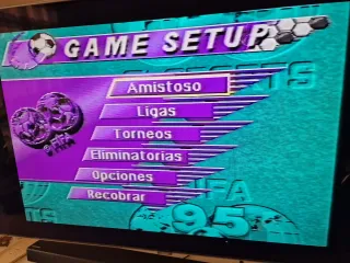 FIFA 95 Sega Mega Drive