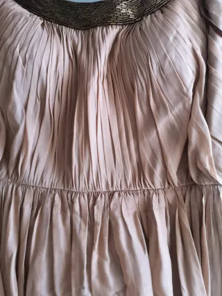 Vestido marrón ceremonia/cóctel