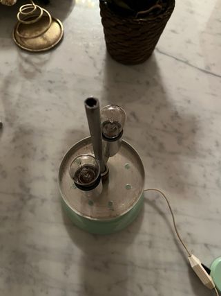 Lampada Space Age vintage verde