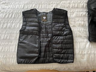 Chaqueta de cuero para moto Merlin