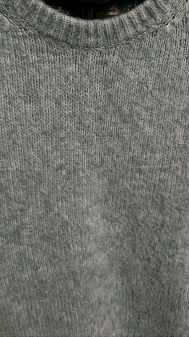 Jersey azul de mujer