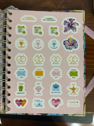 Agenda 2026 Floral Adele TakeNote Semana Vista