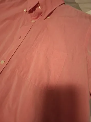Camisa de hombre rosa