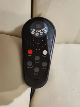 Sillón polipiel beige 2 plazas