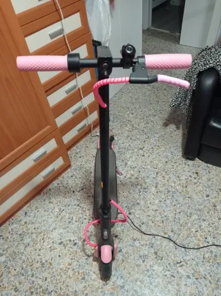 Patinete Xiaomi Essential Rosa y carcasas original