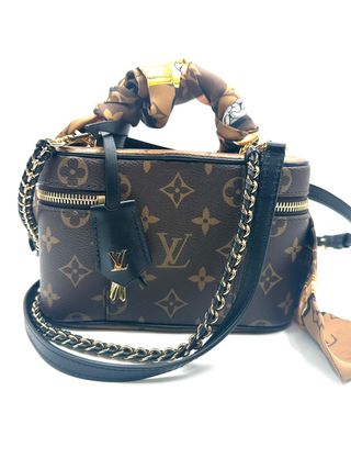 Louis Vuitton Vanity PM Marrón Dorado