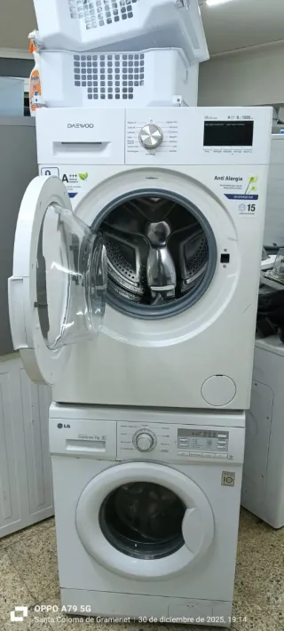Lavadora Daewoo 9kg Carga Frontal A+++