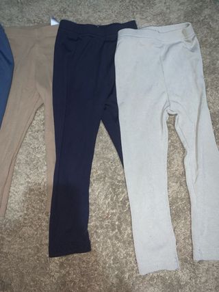 Pantalones Niños Beige y Azul