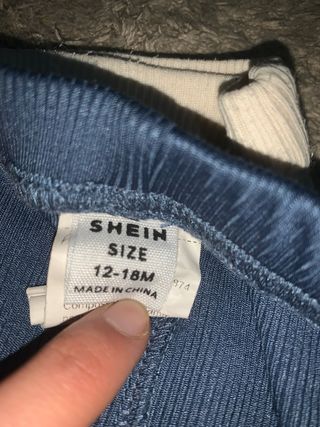 Pantalones Niños Beige y Azul