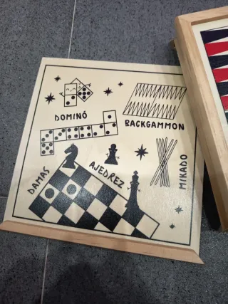 Juego de mesa 5 en 1 para viajes
