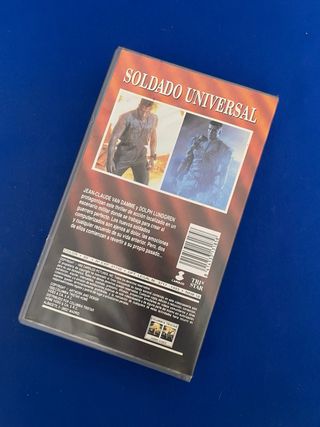 VHS Soldado Universal Jean-Claude Van Damme