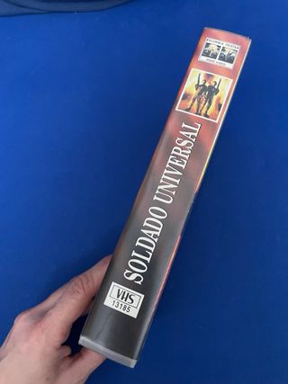 VHS Soldado Universal Jean-Claude Van Damme