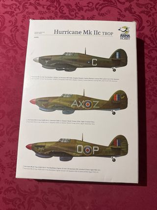 Maqueta Avión Hurricane Mk IIc Trop 1/48