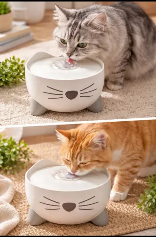 Fontana per gatti