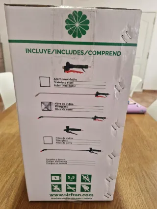 Máquina Fumigar Eléctrica Sirfran 10L