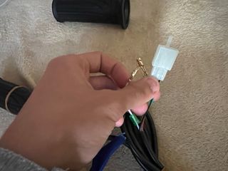 Acelerador puño con llave para ebike o patinete