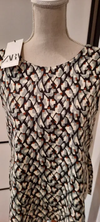 Blusa Zara Estampada