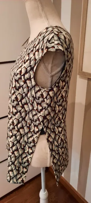 Blusa Zara Estampada