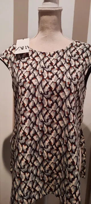 Blusa Zara Estampada