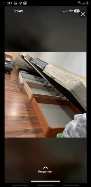 Muebles para dormitorio – canapé, Cajonera mésita